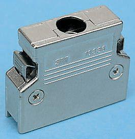 10314-A200-00 3M 103 Series Die Cast Aluminium D Sub Backshell, 14 Way, Strain Relief