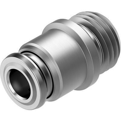 NPQR-DK-G14-Q6 Festo NPQR-DK-G14 Series Push-in Fitting, G 1/4 Male, 8085664