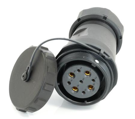 304-714 RS PRO Industrial Circular Connectors, 9 Contacts, In-line, SP29 Connector, Socket, Female, IP68