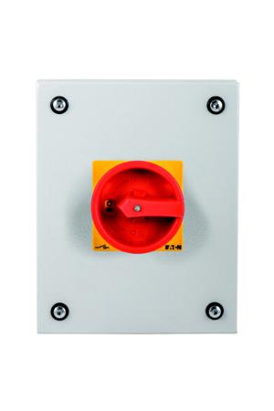197372-P3-100-SE3-SVB-N Eaton 3 pole + N Pole Surface Mount Isolator Switch - 100A Maximum Current, 55kW Power Rating, IP65