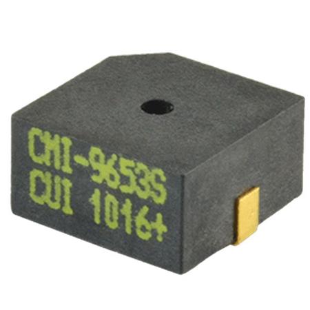 CMI-9653S-SMT-TR Same Sky 80dB SMD Internal Magnetic Buzzer, 2V dc Min, 5V dc Max
