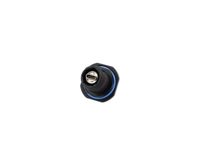 USB3CFTV7N015 Amphenol Socapex Straight, Panel Mount, Female to Male- Dual Port Type Type C USB 3.2 IP68 USB Connector