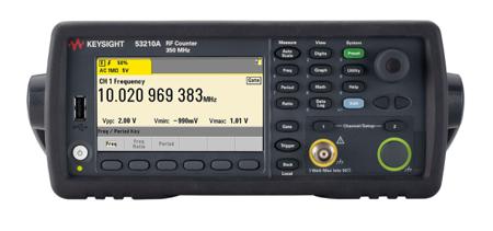 53210A---53210A-010 Keysight Technologies 53210A Frequency Counter, 350MHz Max, 10 digits/s Resolution