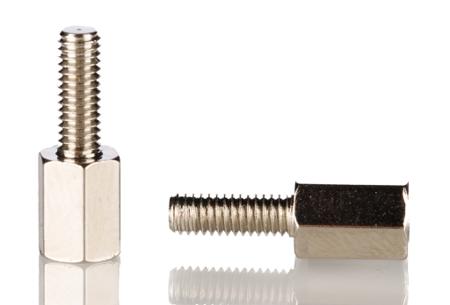 221-128 RS PRO Standoff, M3 x M3 Thread, 6mm Body, Brass, Male/Female, 8mm Stud