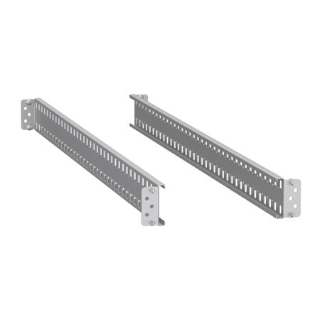 NSYSICR65100 Schneider Electric PanelSeT Series Steel Cross Rail, 1m W, 65mm H, 12mm D For Use With Enclosure