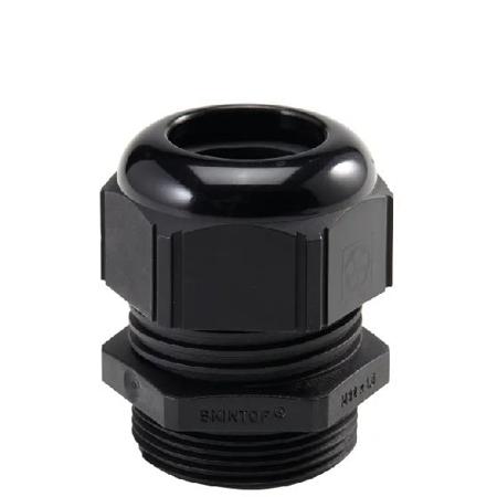 53111230-53119130 Lapp M25 Black Polyamide Cable Gland With Locknut, 9 → 17mm Cable Dia Range, IP69K