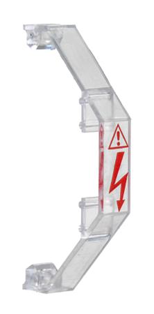 242-0468 RS PRO Clear Cover for Use with Feed Through Terminal Blocks 8-6 AWG