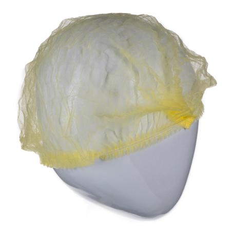 M0657 RS PRO Disposable Hair Net for Food Industry Use, Mob Cap Type, 100Each per Package