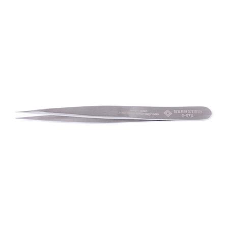 5-072 Bernstein 110 mm, Stainless Steel, Fine, ESD Tweezer
