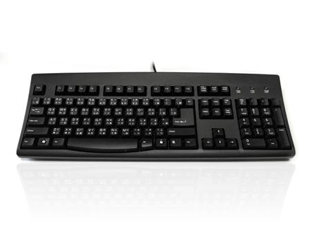KYBAC260UP-BKCH Ceratech  Wired PS/2, USB Keyboard, QWERTY, Black