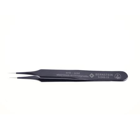 5-049-13 Bernstein 110 mm, Stainless Steel, Very Fine, ESD Tweezer