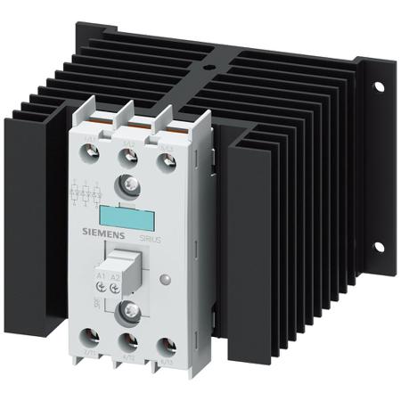 3RF2440-1AC55 Siemens SIRIUS 3RF24 Solid State Contactor, 3-Pole, 40 A, 600 V
