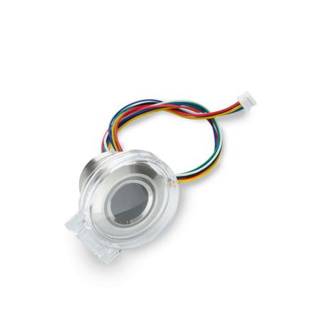 MIKROE-4347 MikroElektronika Fingerprint Sensor with Two-Colour LED Ring Fingerprint Sensor Development Kit for GROW R503
