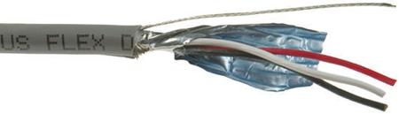 86203CY SL005 Alpha Wire Xtra-Guard Flex Series Multicore Industrial Cable, 3 Cores, 0.2 mm², Screened, 24 AWG, 30m, Tinned Copper