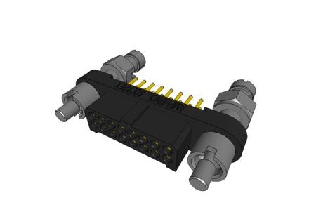 MHDAS2M016YDE03 MHDAS Series Straight PCB Mount PCB Connector, 16 Contact(s), 1.27mm Pitch, 2 Row(s), Shrouded