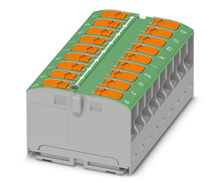 1019580 Phoenix Contact Distribution Block, 18 Way