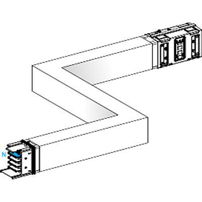 KSA630DZCG43A Schneider Electric Cross Elbow Busbar Trunking, 290 → 800mm, 630A, Canalis Series