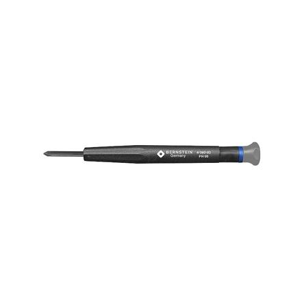 4-380-92 Bernstein Phillips Micro Screwdriver, PH00 Tip, 17 Blade, 104 Overall