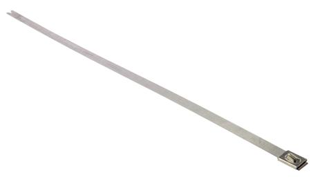 111-94149-MBT14H-SS316-ML HellermannTyton Metallic Cable Tie 316 Stainless Steel Roller Ball, 362mm x 7.9 mm
