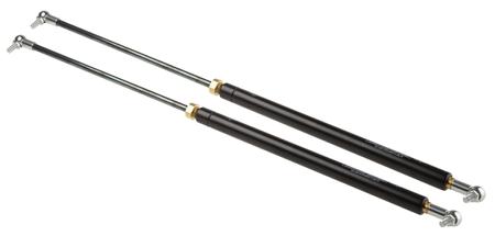 SSV1080800004 Camloc Steel Gas Strut, with Ball & Socket Joint, 660.0mm Extended Length, 300.0mm Stroke Length