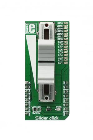 MIKROE-2702 MikroElektronika Slider Click for MAX6969, MCP3551