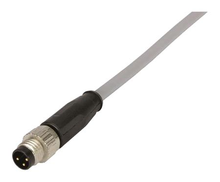 21348000380050 HARTING Male 3 way M8 to 3 way Free End Sensor Actuator Cable, 5 m
