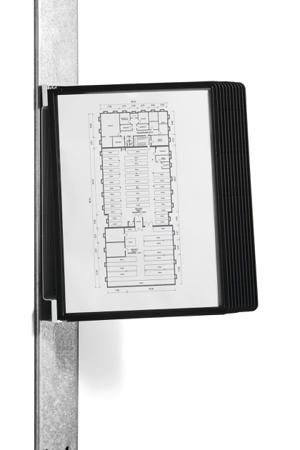 591801 Durable Black Presentation Folder