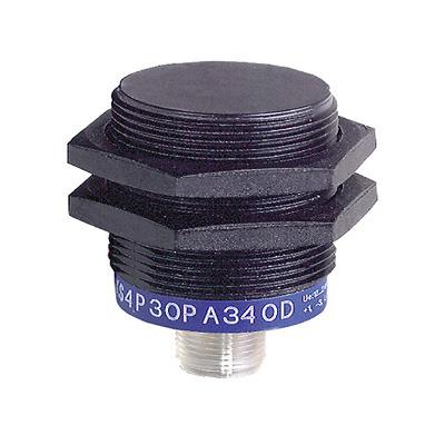 XS4P30PA340D Telemecanique Sensors Inductive Barrel Proximity Sensor, M30, 15 mm Detection, PNP NO, 12 → 24 V