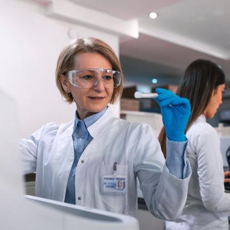 896219 Durable Transparent Polypropylene Name Badge