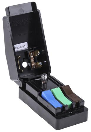 458-926 Mains Test Block Cable Entry 4 → 7mm, Rated At 13A, 240 V ac