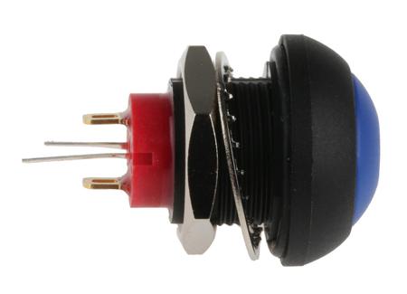 175-8597 SP Off-Mom. + BLUE LED + 3.40mm solder l