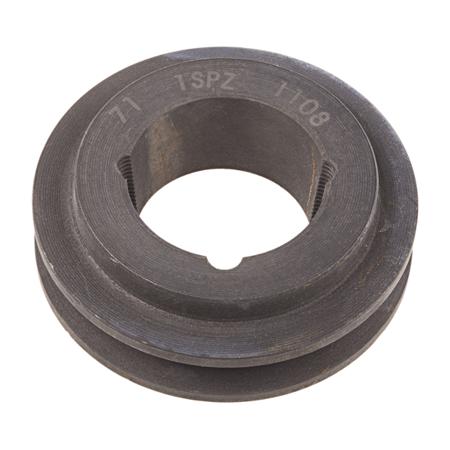 SPZ/Z PULLEY 71X1 RS PRO Pulley, Cast Iron, Steel