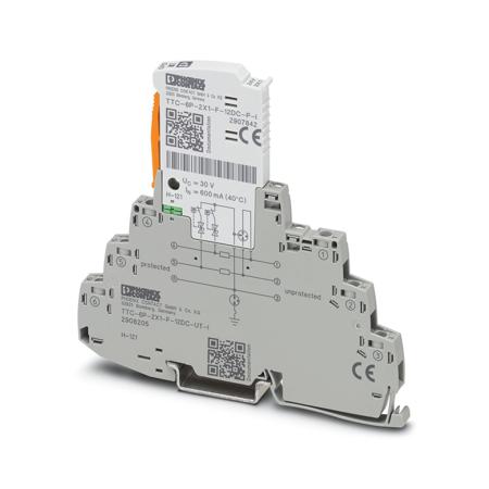 2908205 Phoenix Contact Surge Protector, DIN Rail Mount