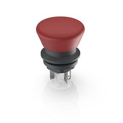 1.15.216.003/0300 RAFI LUMOTAST 16 Series Illuminated Push Button Switch, Latching, Through Hole, 16.2mm Cutout, 2 NC + 1 NO, 250V, IP65,