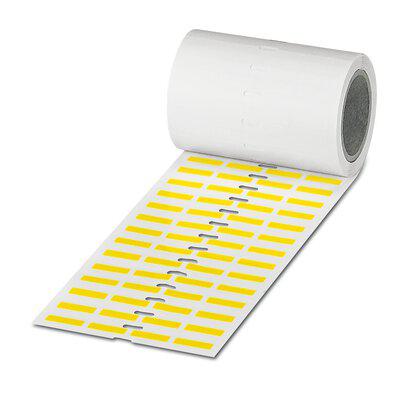 0800107 Phoenix Contact EML Yellow Label, 19mm Width, 6mm Height, 2500Per Roll Qty