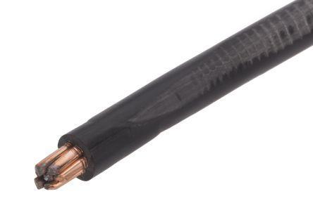 919-5567 RS Pro Black Single Core Switchgear Cable, 16 mm² CSA, 1 kV dc, 600 V ac, 25m