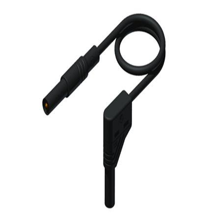 934084103 Hirschmann Test & Measurement Test Probes, 16A, 1kV, Yellow, 2m Lead Length