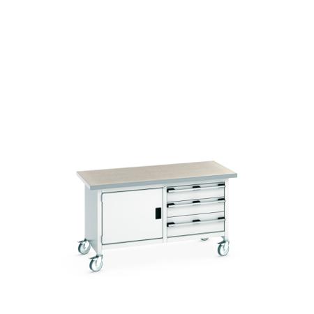 41002102-16V Bott 41002102.16V Portable Sheet Steel Workbench, 840mm x 750mm x 1500mm