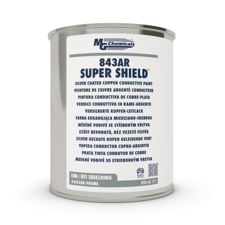 843AR-900ML MG Chemicals Silver Acrylic Conformal Coating, 850 ml Can, -40°C min, +120°C max