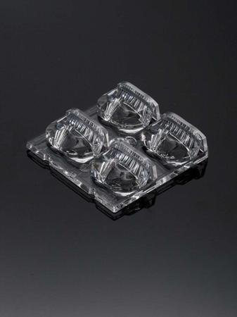 C16181_STRADA-2X2-ME-N Ledil , STRADA Series 4-Way LED Lens, Asymmetric Beam