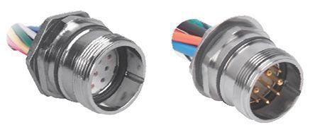 CKF-12-12-3 Turck CKF Series, 12 Pole Panel Mount M23 Connector Plug, with Female Contacts, IP67