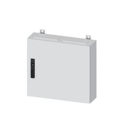 8GK1032-1KK21 Siemens Wall Mounted Cabinet Enclosure Type ALPHA 160 Series , 500 x 550 x 140mm, Steel DIN Rail Enclosure