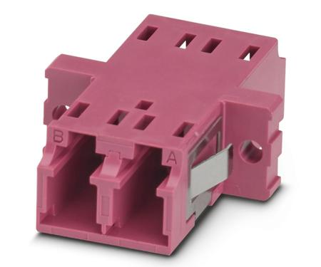 1208072 Phoenix Contact  LC Fibre Optic Adapter
