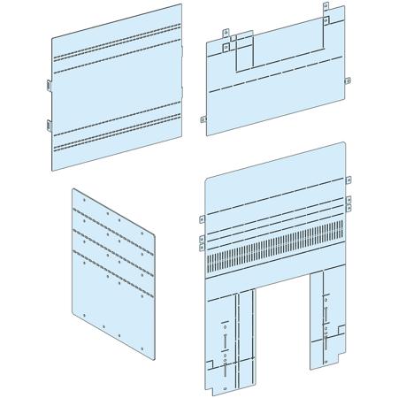LVS04852 Schneider Electric LVS Series Front Plate for Use with Enclosure