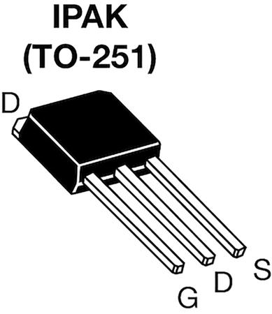 SIHU4N80AE-GE3 E Series Power MOSFET IPAK (TO-251), 144