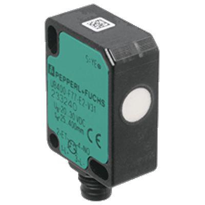 UB250-F77-E0-V31 Pepperl + Fuchs Ultrasonic Block Ultrasonic Sensor, M12, 20 → 250 mm Detection, NPN NO, 24 V
