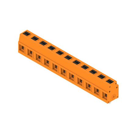 2787660000 Weidmüller  Series PCB Terminal Block, 11-Contact, 7.5mm Pitch, Push-In, 1-Row, Solder Termination