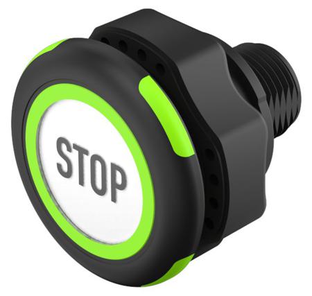 84-ASKS-C18-04A8 EAO Capacitive Switch NO,Illuminated, Red/Green, IO-Link, IP69K