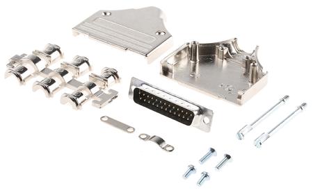 MHDM25-DB25P-K MH Connectors MHDM 25 Way D-sub Connector