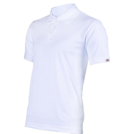 DK0A4YLAWHX1 Dickies DK0A4YLA White Polo Shirt, UK- S, EUR- S